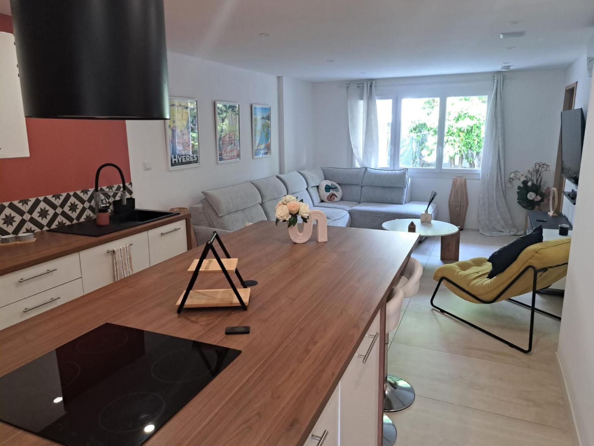 Magnifique Appartement 2 Chambres Avec 50 M2 De Jardin Privatif Ла-Кро Екстер'єр фото