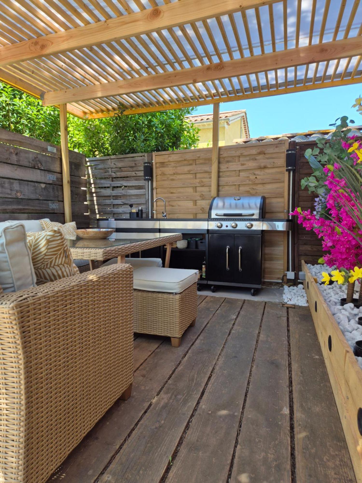 Magnifique Appartement 2 Chambres Avec 50 M2 De Jardin Privatif Ла-Кро Екстер'єр фото