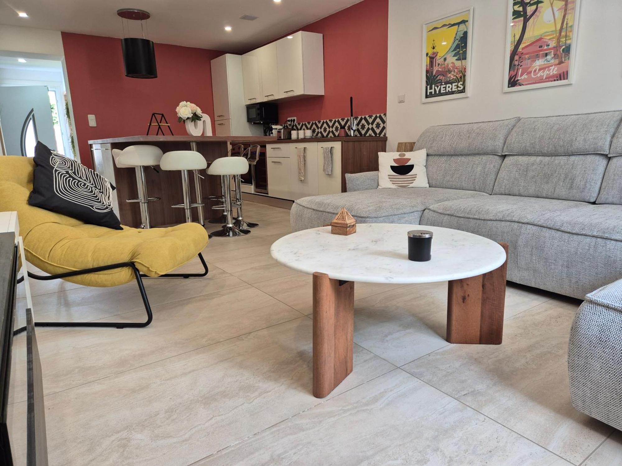 Magnifique Appartement 2 Chambres Avec 50 M2 De Jardin Privatif Ла-Кро Екстер'єр фото